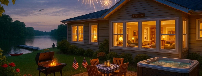 Celebrating 4th of July at Sai Villa