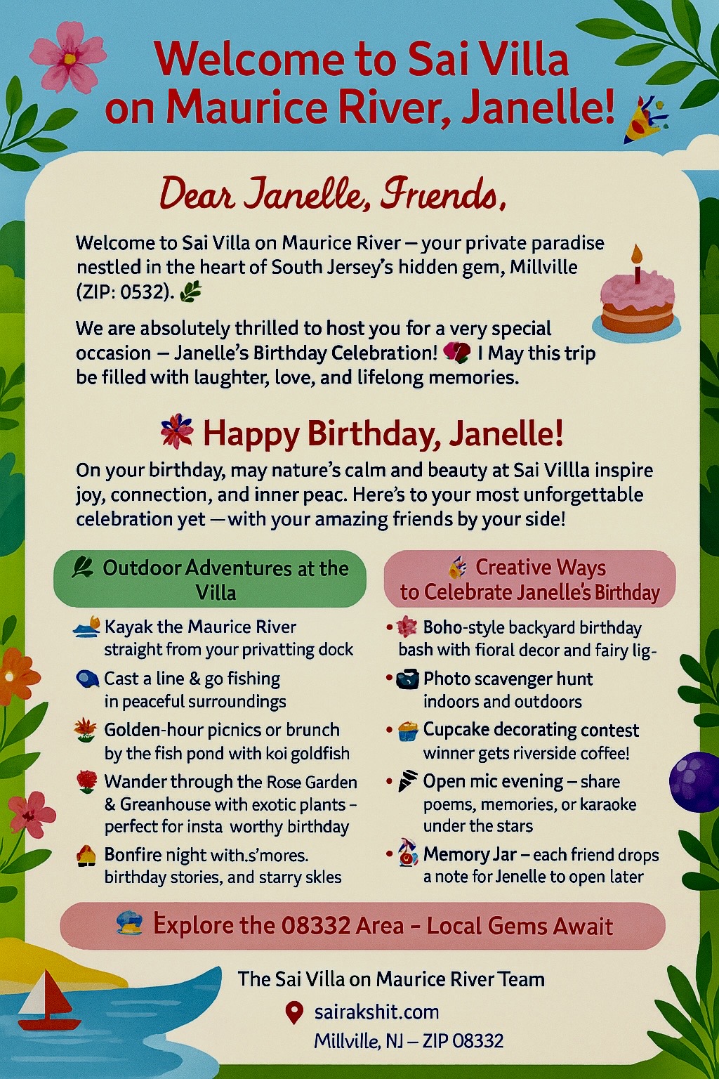 Happy Birthday Janelle
