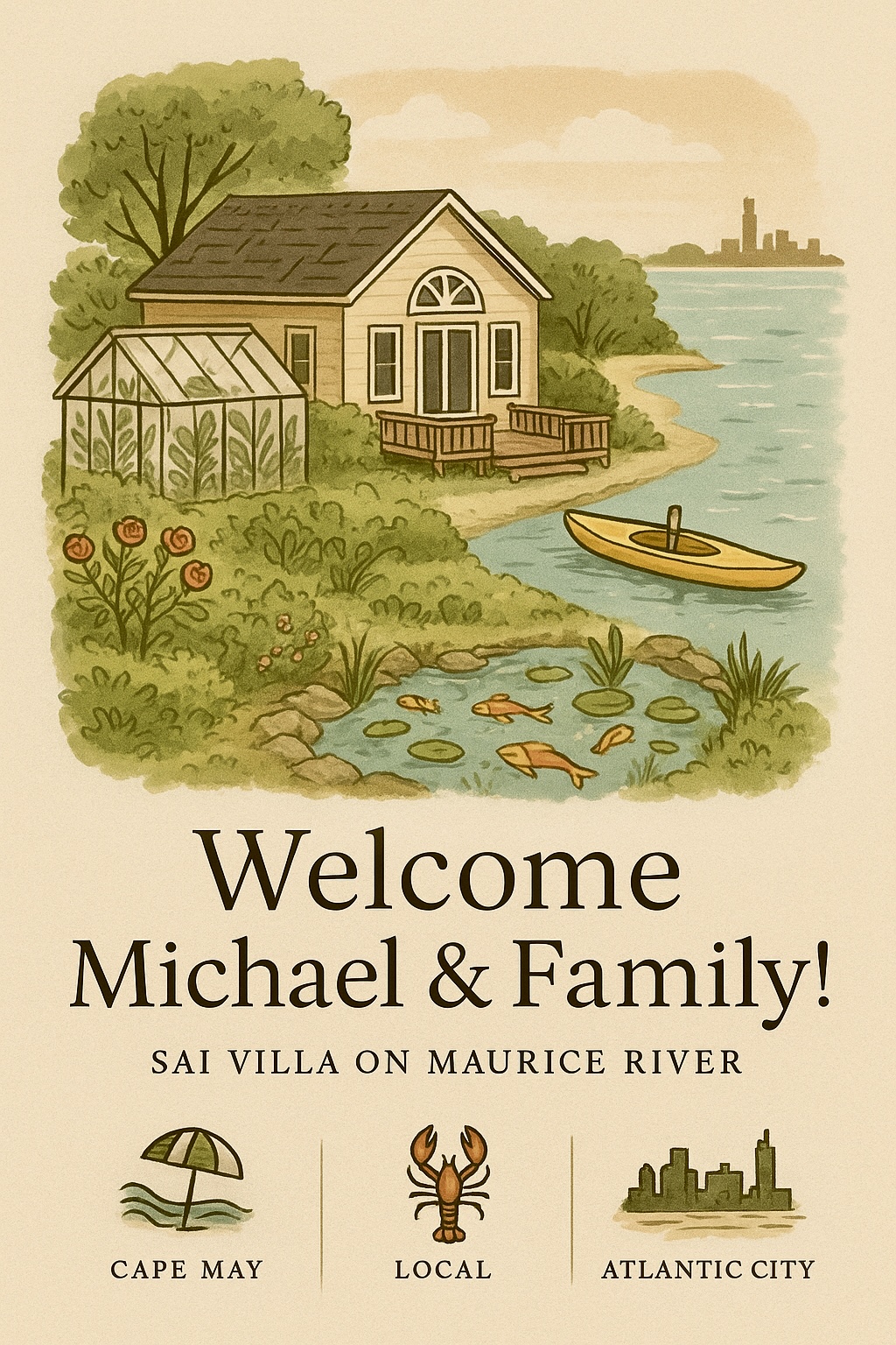 Michael and Family - Welcome 🙏 to Sai Villa